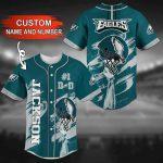 Eagles Custom Name Baseball Jersey Shirt