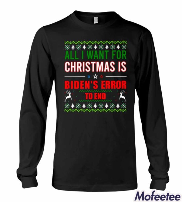 All I Want For Christmas Is You Sweatshirt