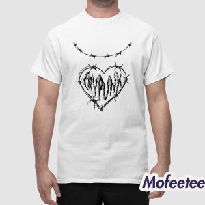 Badkarma X Crypunk Wired Heart Shirt 1