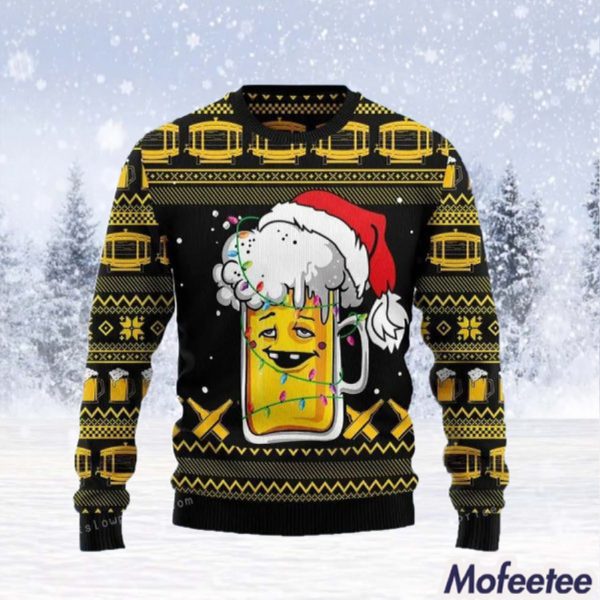 Beer Xmas Christmas Ugly Sweater Party