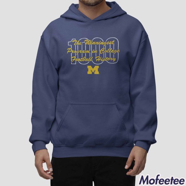 Celebrate Michigan’s 1,000th Win With A New Shirt
