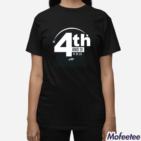 Rundaball Alabama 4Th And 31 Shirt