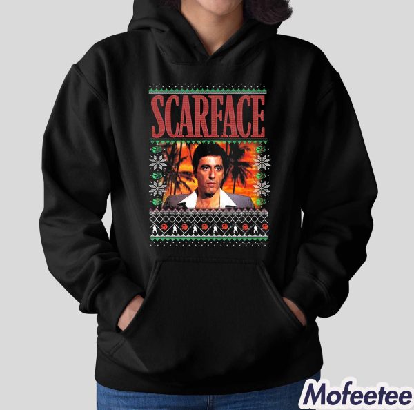 Scarface Tony Montana Christmas Sweatshirt