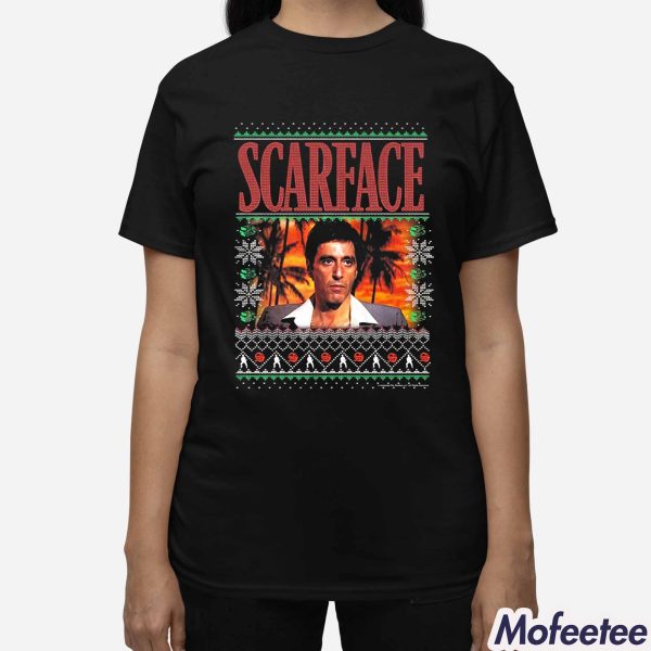 Scarface Tony Montana Christmas Sweatshirt