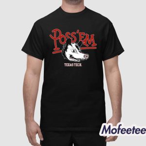 Texas Tech Football Rally Possum Shirt 1
