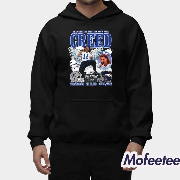 The Greatest Halftime Show Ever Creed Shirt