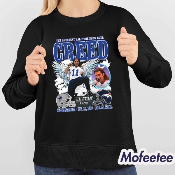 The Greatest Halftime Show Ever Creed Shirt