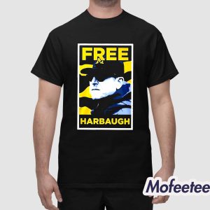 Wilson Free Harbaugh Michigan Shirt 1