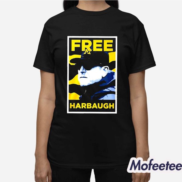 Wilson Free Harbaugh Michigan Shirt