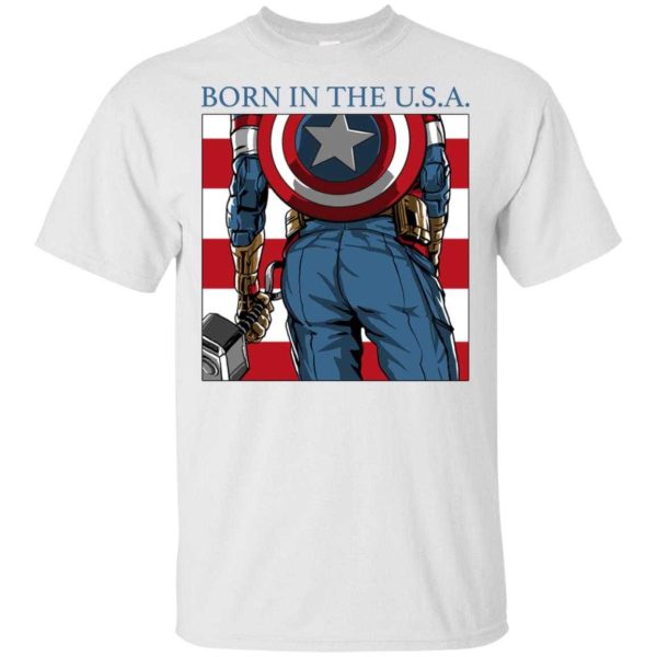Captain America born in the USA