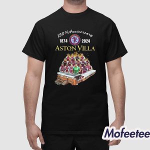 150th Anniversary 1874 2024 Aston Villa Shirt