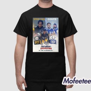 A Crucial Game For Two AFC Squads For Steelers VS Colts Shirt 1