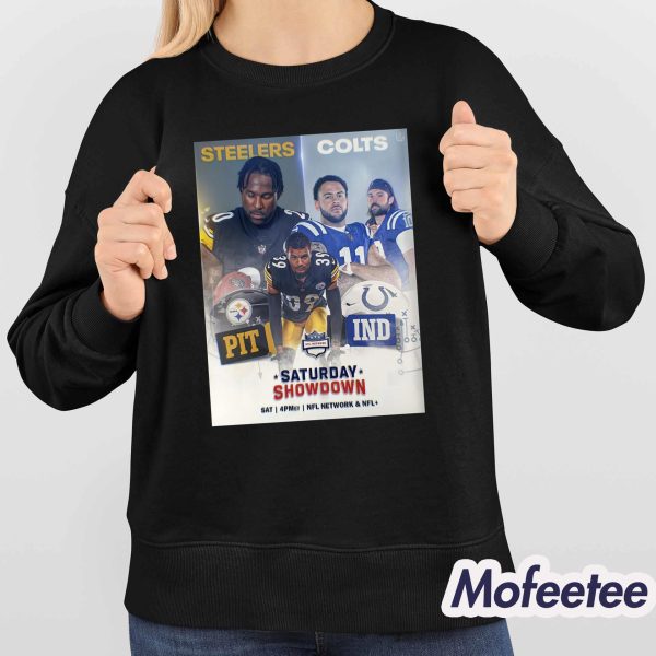 A Crucial Game For Two AFC Squads For Steelers VS Colts Shirt