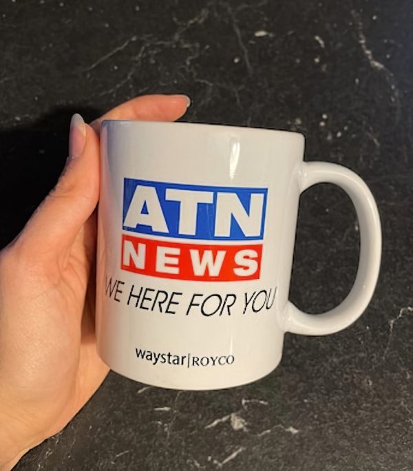 ATN News We Here For You Mug