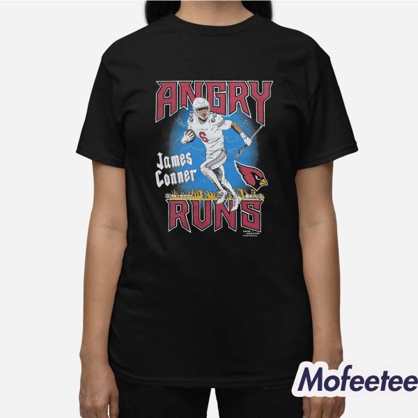 Angry Runs Cardinals James Conner Shirt