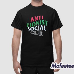 Anti Zionist Social Club Shirt 1
