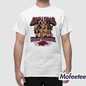 Arkansas Razorbacks Women's Basketball Team 2023 Shirt 1