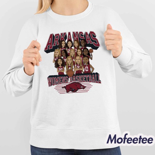 Arkansas Razorbacks Women’s Basketball Team 2023 Shirt