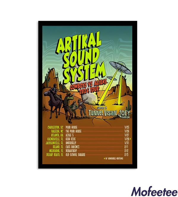 Artikal Sound System Tour 2024 Poster