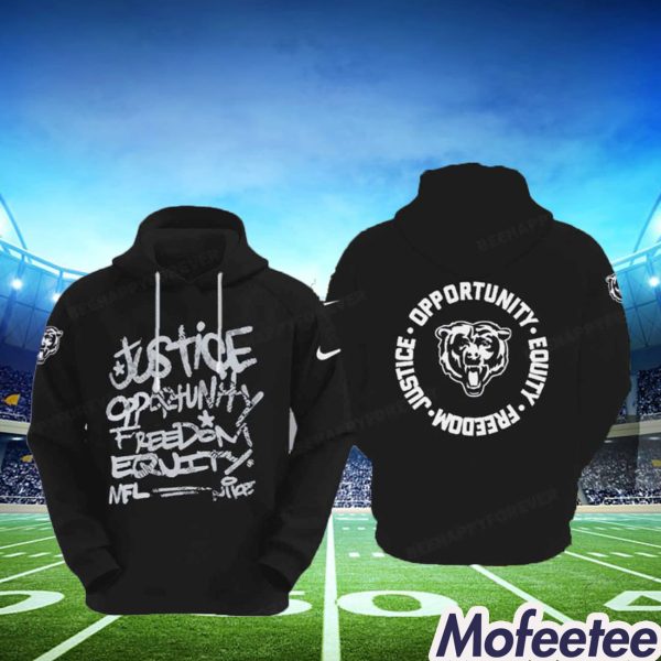 Bears Justice Opportunity Equity Freedom Hoodie