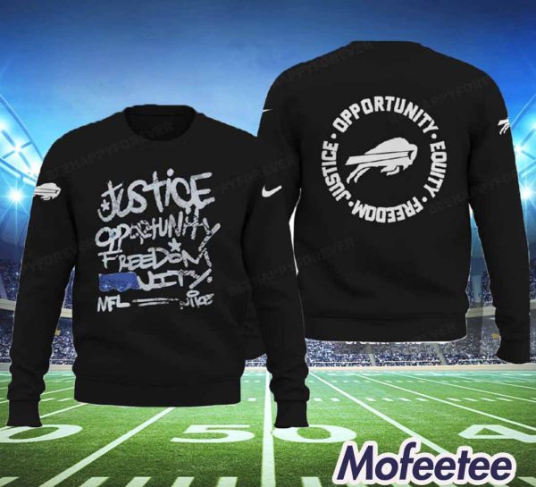 Bills Justice Opportunity Equity Freedom Hoodie