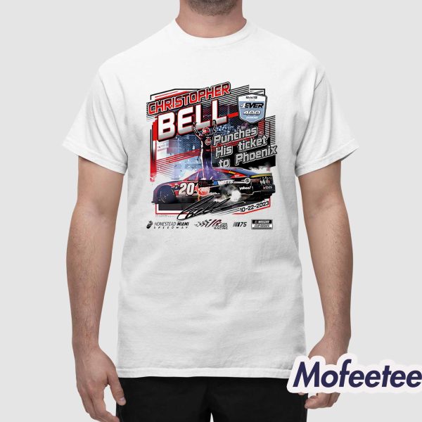 Christopher Bell 4ever 400 Punches His Ticket To Phoenix Shirt