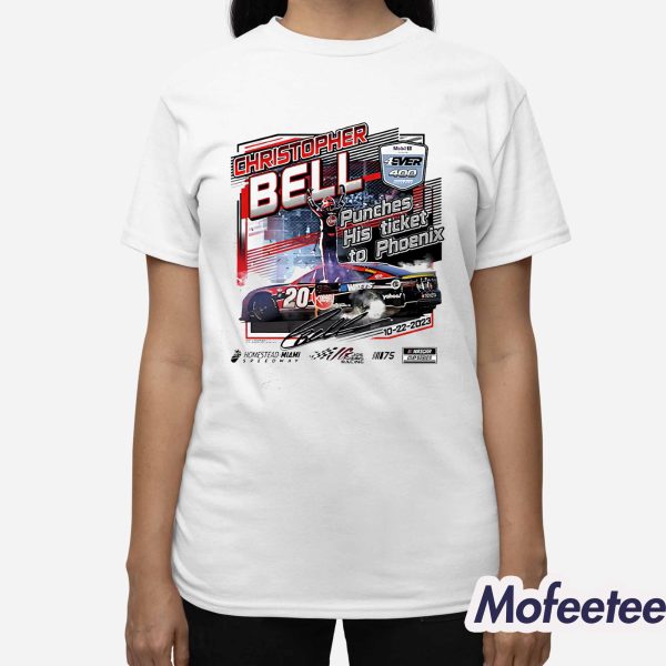Christopher Bell 4ever 400 Punches His Ticket To Phoenix Shirt