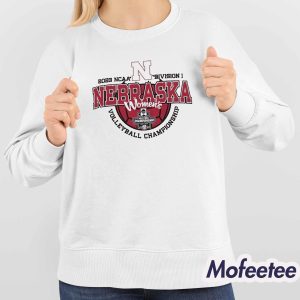 Cornhuskers 2023 NCAA Division 1 Women's Volleyball Championship Sweatshirt 4