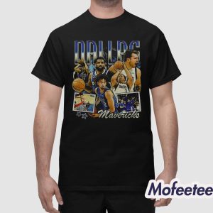 Dallas Luka Doncic Kyrie Irving Basketball Shirt 1
