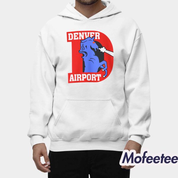Denver Airport Horse Mascot Shirt