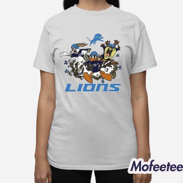 Detroit Lions Looney Tunes Shirt