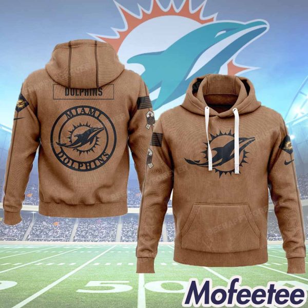 Dolphins Salute To Service Hoodie