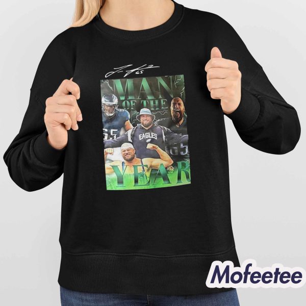 Eagles Man Of The Year Lane Johnson Shirt