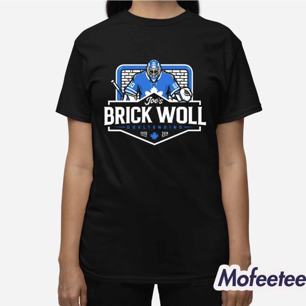 Flowbuds Joe’s Brick Woll Goaltending Shirt