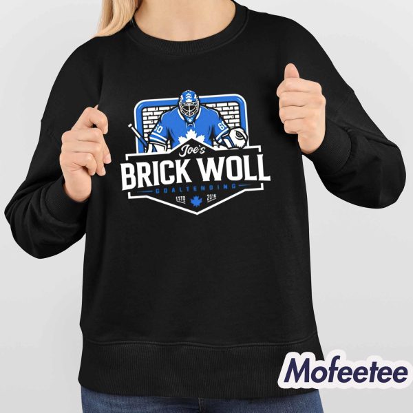 Flowbuds Joe’s Brick Woll Goaltending Shirt