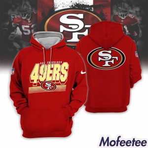 Francisco 49ers All Over Printed Hoodie 1