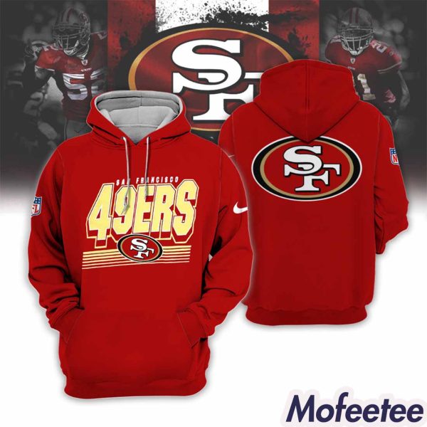 Francisco 49ers All Over Printed Hoodie