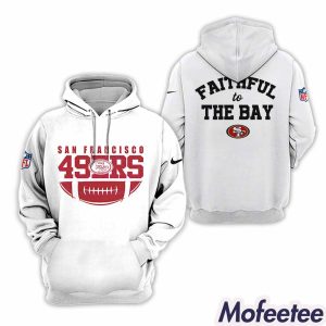 Francisco 49ers Faithful To The Bay All Over Printed Hoodie 1