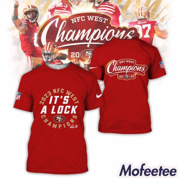 Francisco 49ers It’s A Clock West Champions 2023 Hoodie