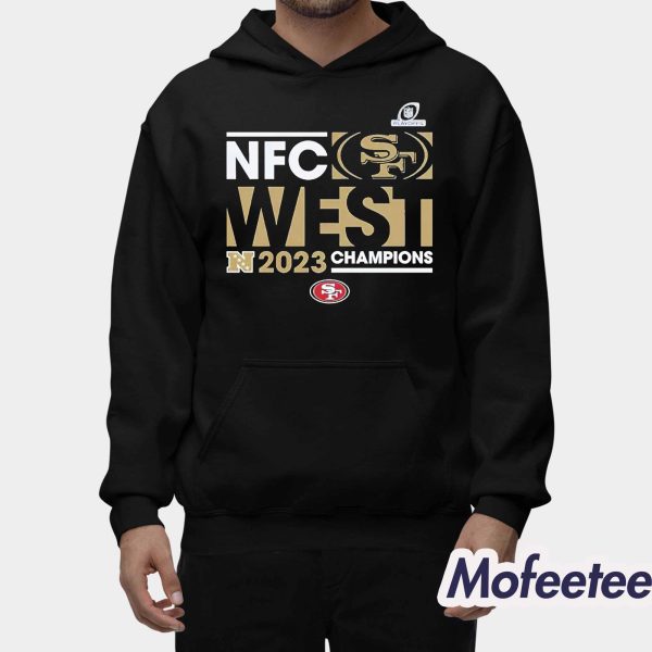 Francisco 49ers Nfc West 2023 Division Champions Shirt