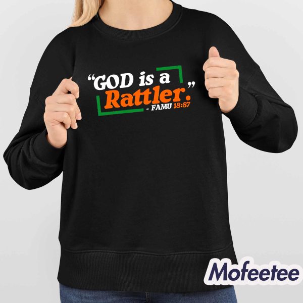 God Is A Rattler Famu 18 87 Hoodie