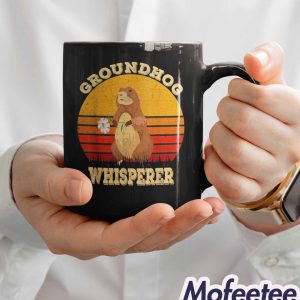 Groundhog Whisperer Funny Ground Hog Day Mug 1