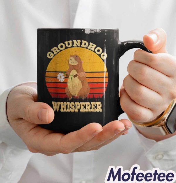 Groundhog Whisperer Funny Groundhog Day Mug