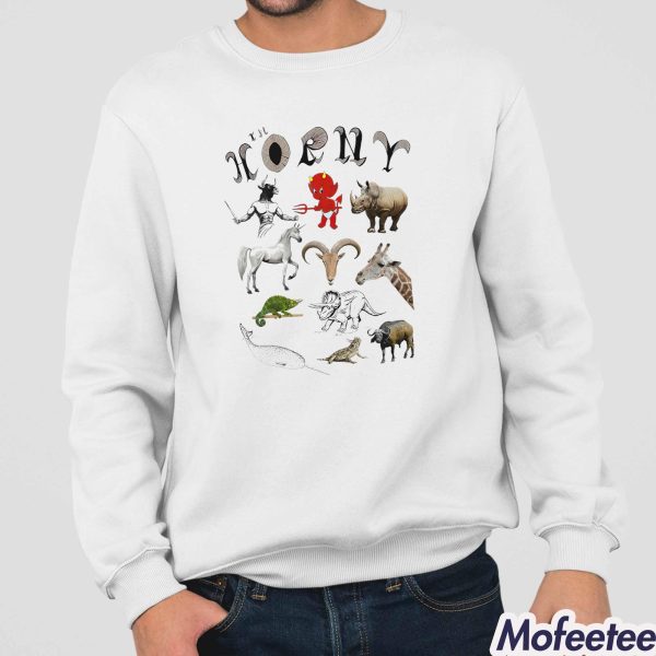 I’m Horny Devil And Animal Shirt
