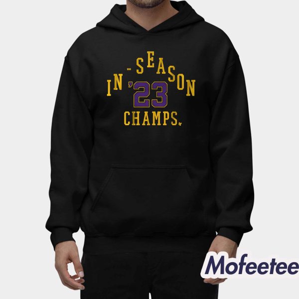 In Season Tournament 23 Champs Shirt