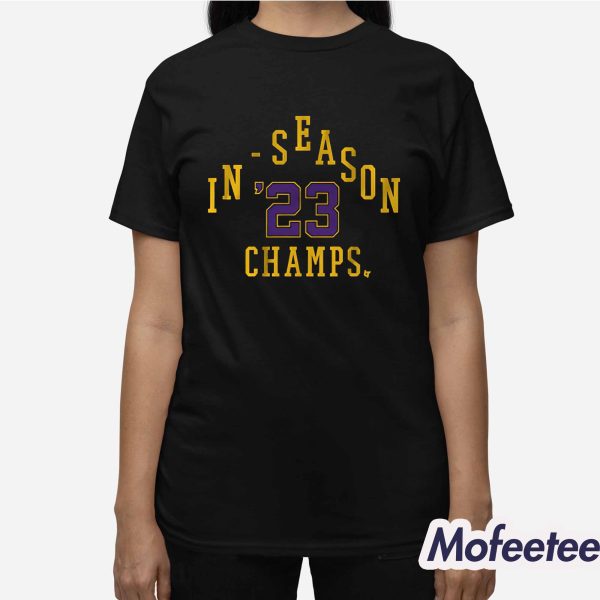 In Season Tournament 23 Champs Shirt