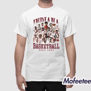 Indiana University Basketball Team 2023 2024 Shirt 1