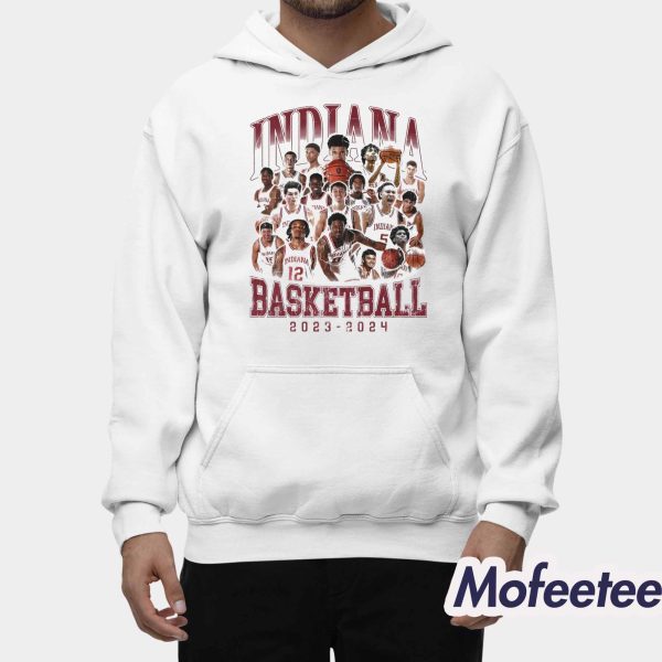 Indiana University Basketball Team 2023-2024 Shirt