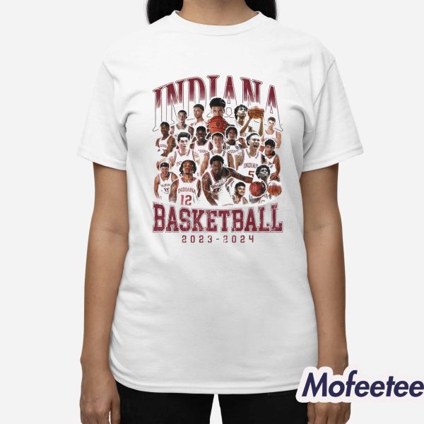 Indiana University Basketball Team 2023-2024 Shirt