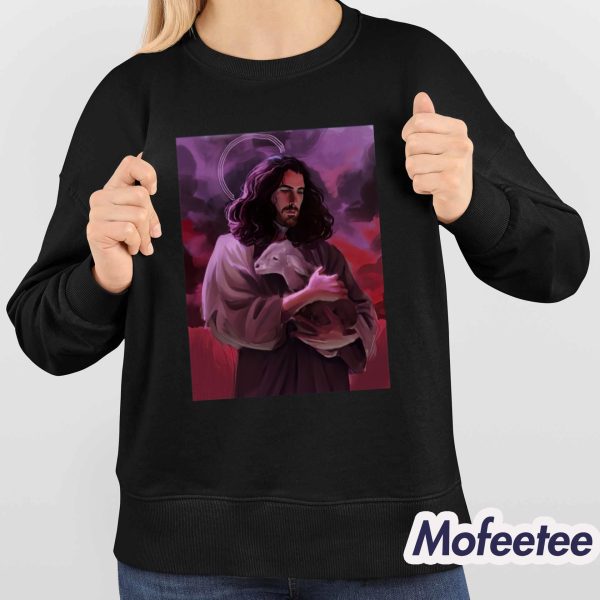 Jesus Holding A Lamb Shirt